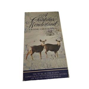 A Christmas Wonderland Scenic Celebration VHS